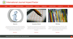 Desktop Screenshot of internationaljournalimpactfactor.com